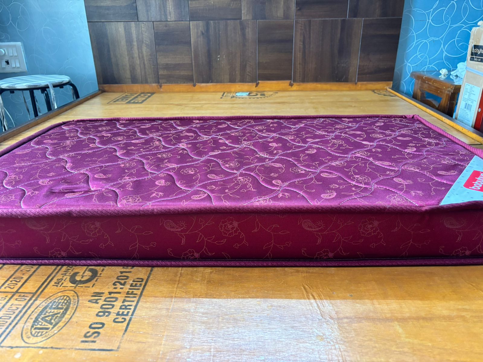 Babyhug mattress for baby cot