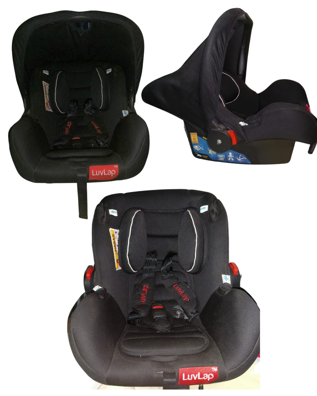 Like new Luvlap baby car seat ( Thane )