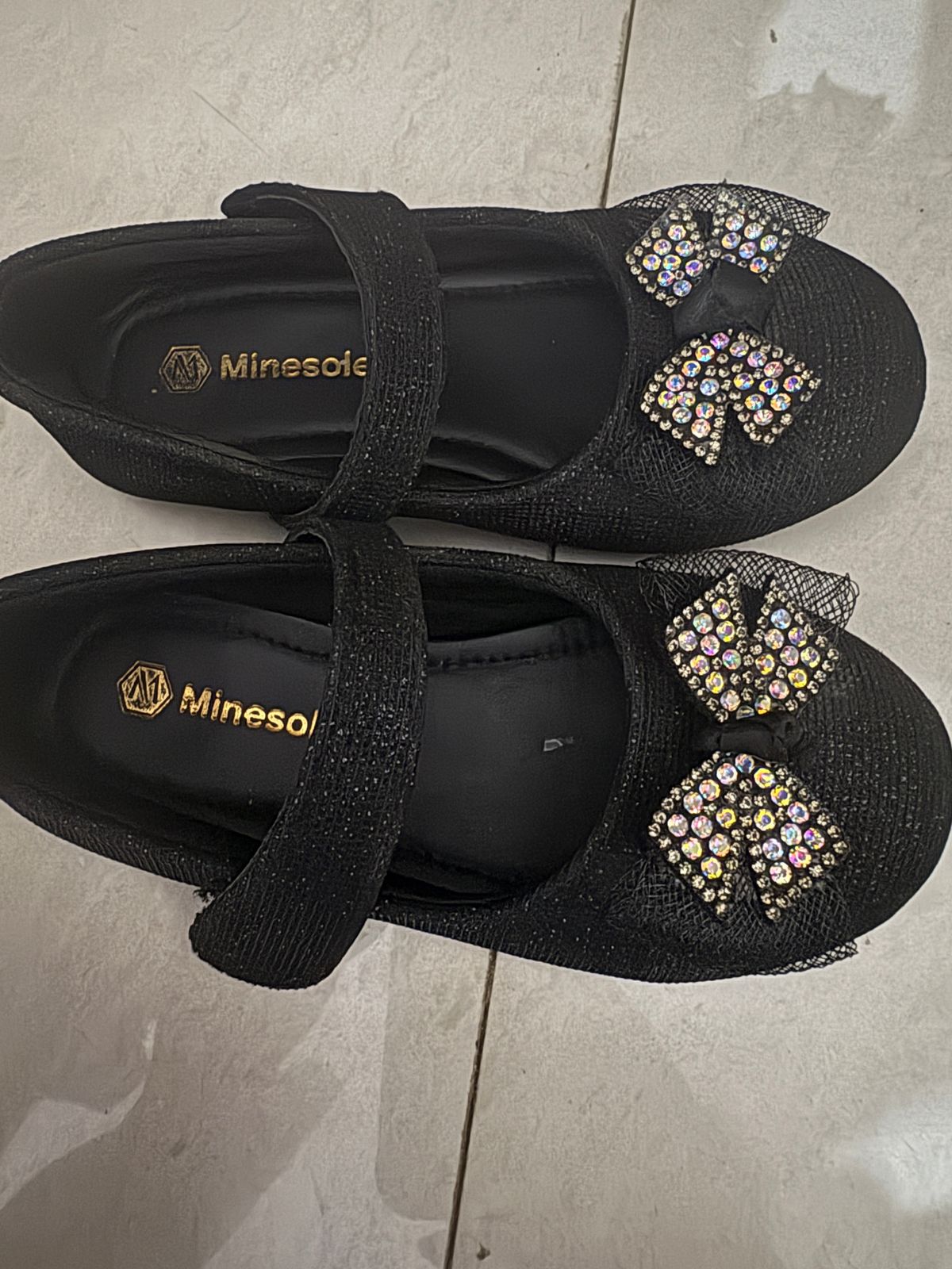 Preowned party wear shoes for girls (2-3 years)