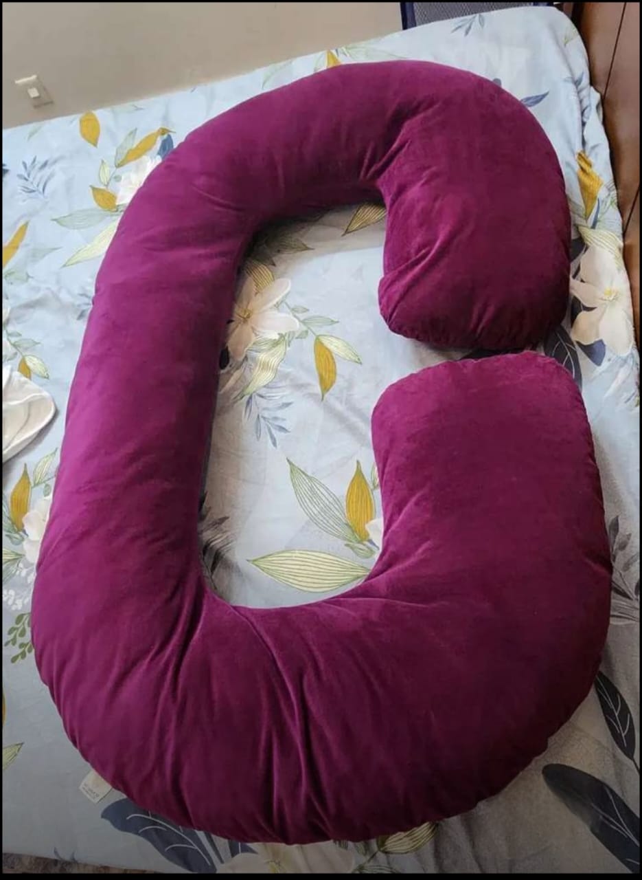 Second hand My Armour C shape pregnancy pillow for sale in Thiruvananthapuram on My Thrift Baby Loot