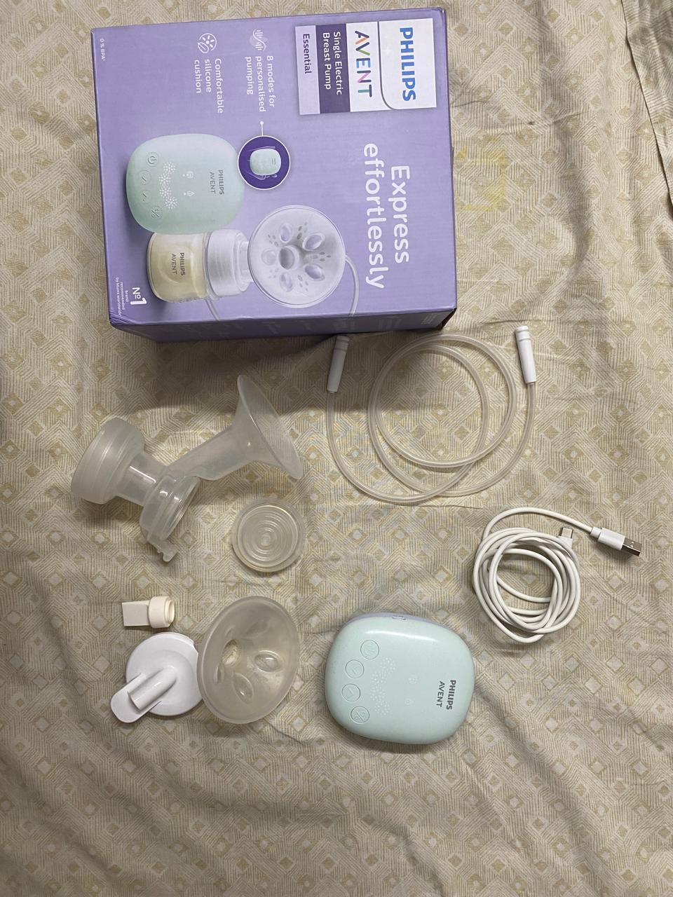 Gently used Secondhand Philips breast pump