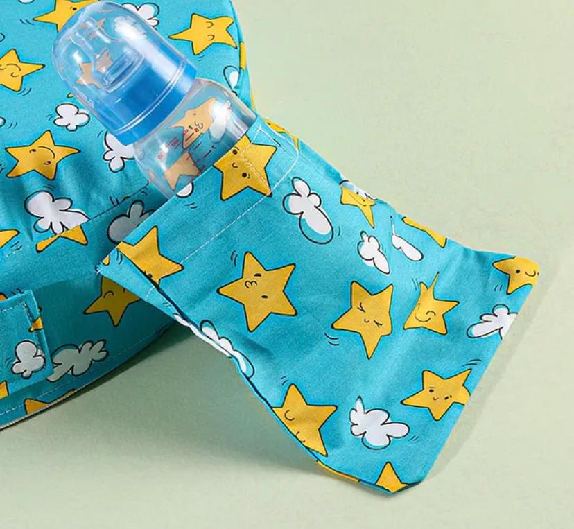 Hardly used good condition Baby hug cotton feeding pillow for sale in Chennai on My Thrift Baby Loot
