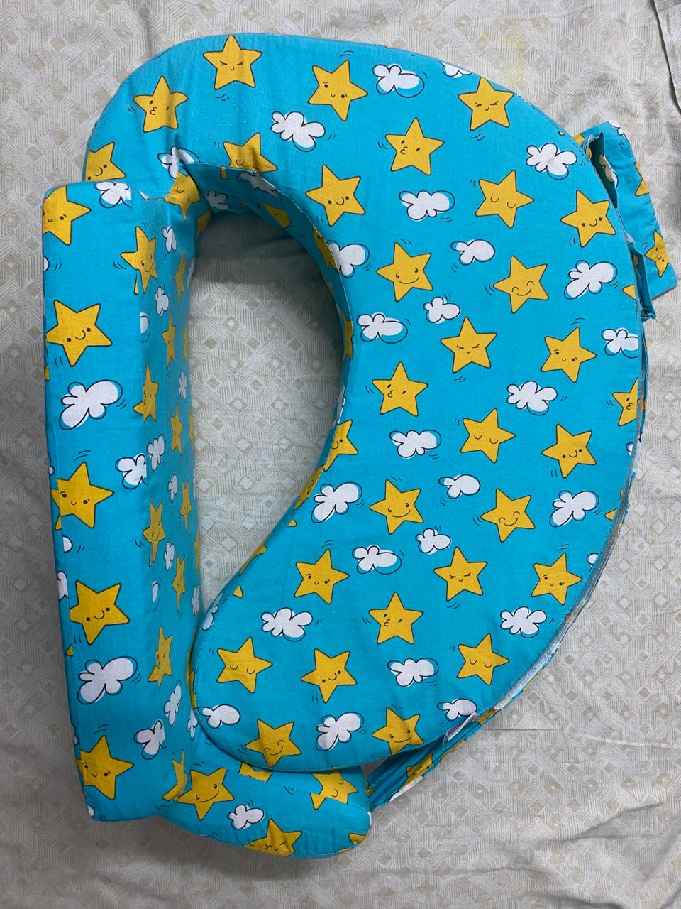 Thrifted good condition Baby hug cotton feeding pillow for sale in Chennai on My Thrift Baby Loot