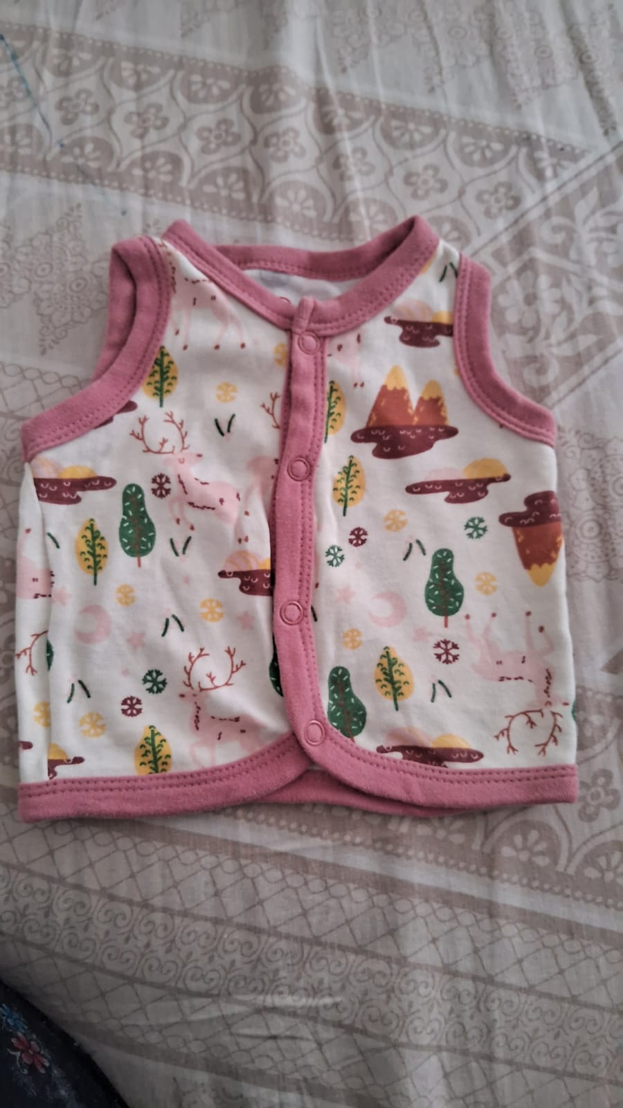 Secondhand soft cotton shirt for baby 0-3 months