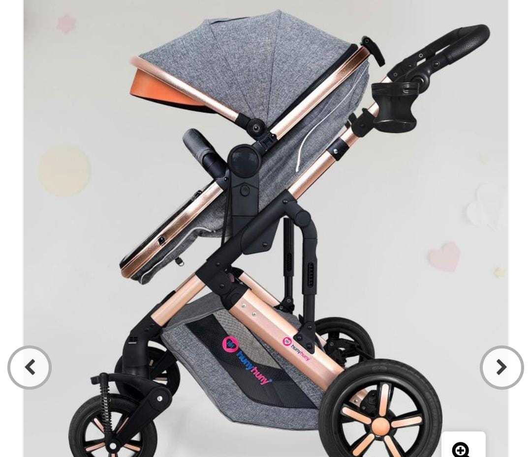 NEW Hunyhuny 3 in 1 Z fold stroller pram ( Mumbai )