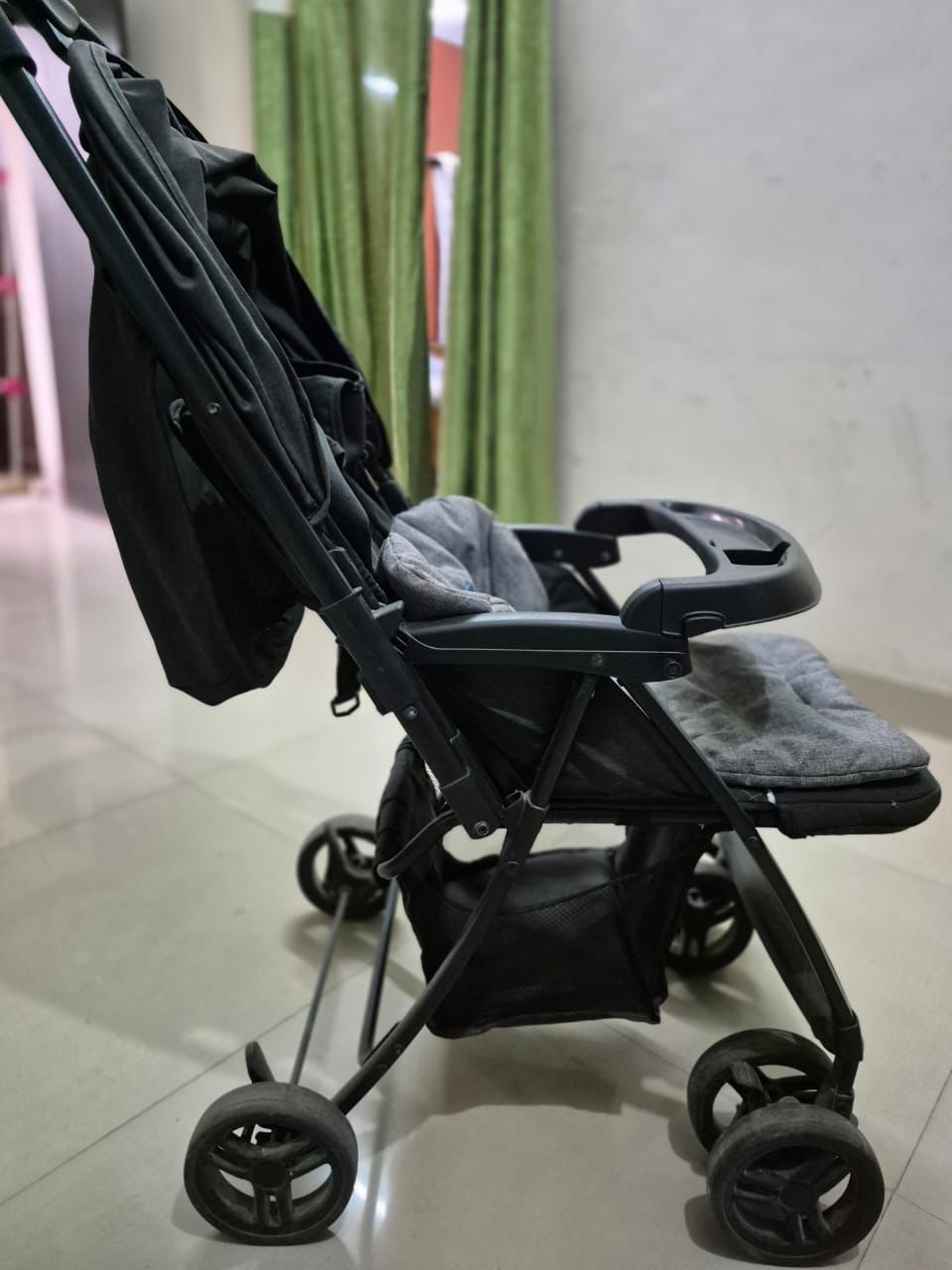 Less used Mee Mee Easy to Push foldable Baby Stroller in good condition for sale in Ghaziabad on My Thrift Baby Loot