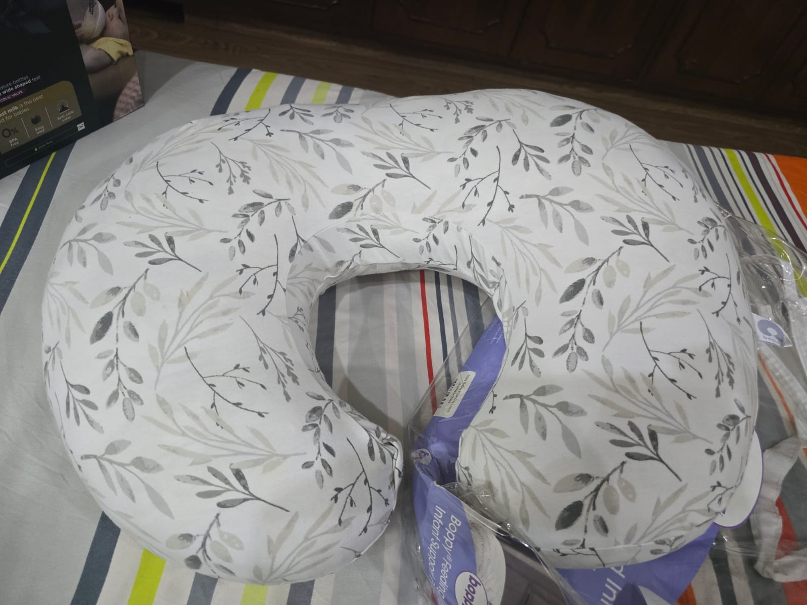 Thrifted Boppy Feeding Pillow for eco-friendly parenting