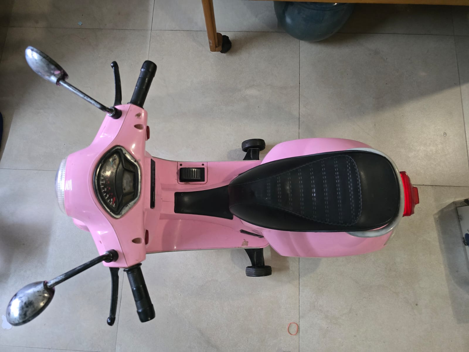 Hardly used used good condition pink kids electric battery scooter ride on for sale in Mumbai