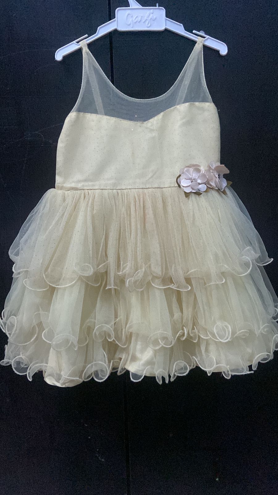 Preloved partywear frock (18-24 months) – used baby dress in excellent condition