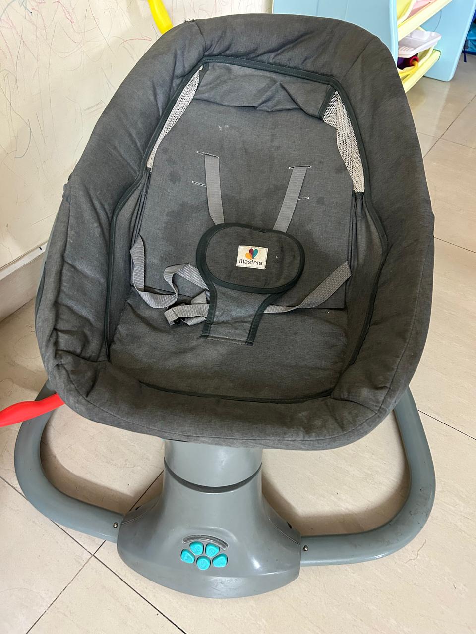 Gently used Mastela baby swing – thrifted in Mumbai