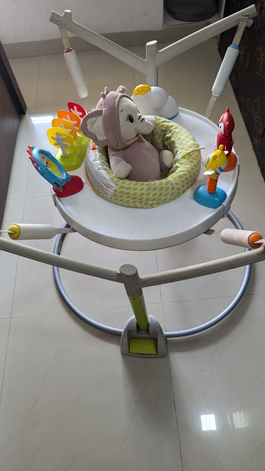 Preloved Skip Hop Activity Jumper for sale in Mumbai – eco-friendly baby gear