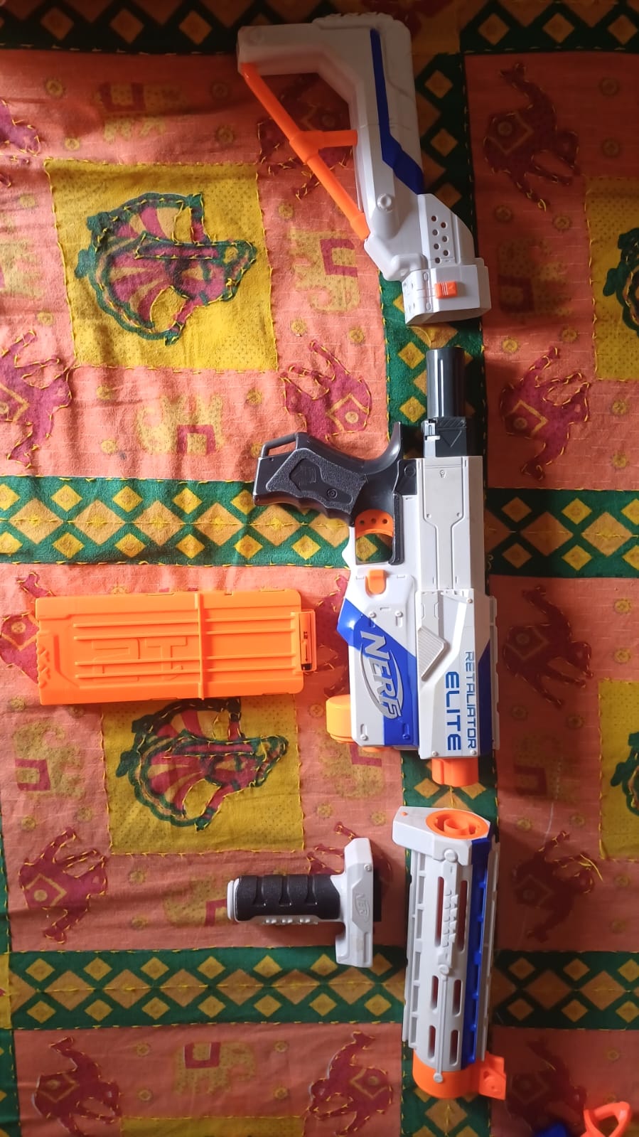 Used Nerf Retaliator toy gun for kids – sustainable fun