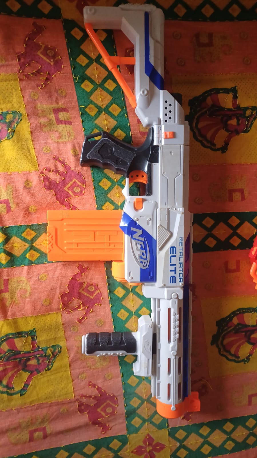 Thrifted Nerf Retaliator blaster – eco-friendly toy for sale