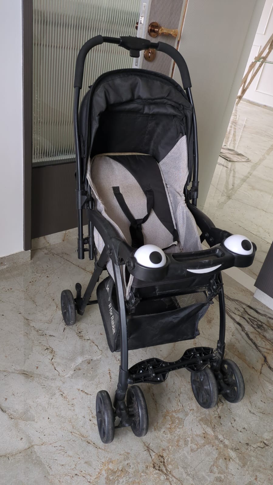 Gently used R for Rabbit foldable stroller for kids