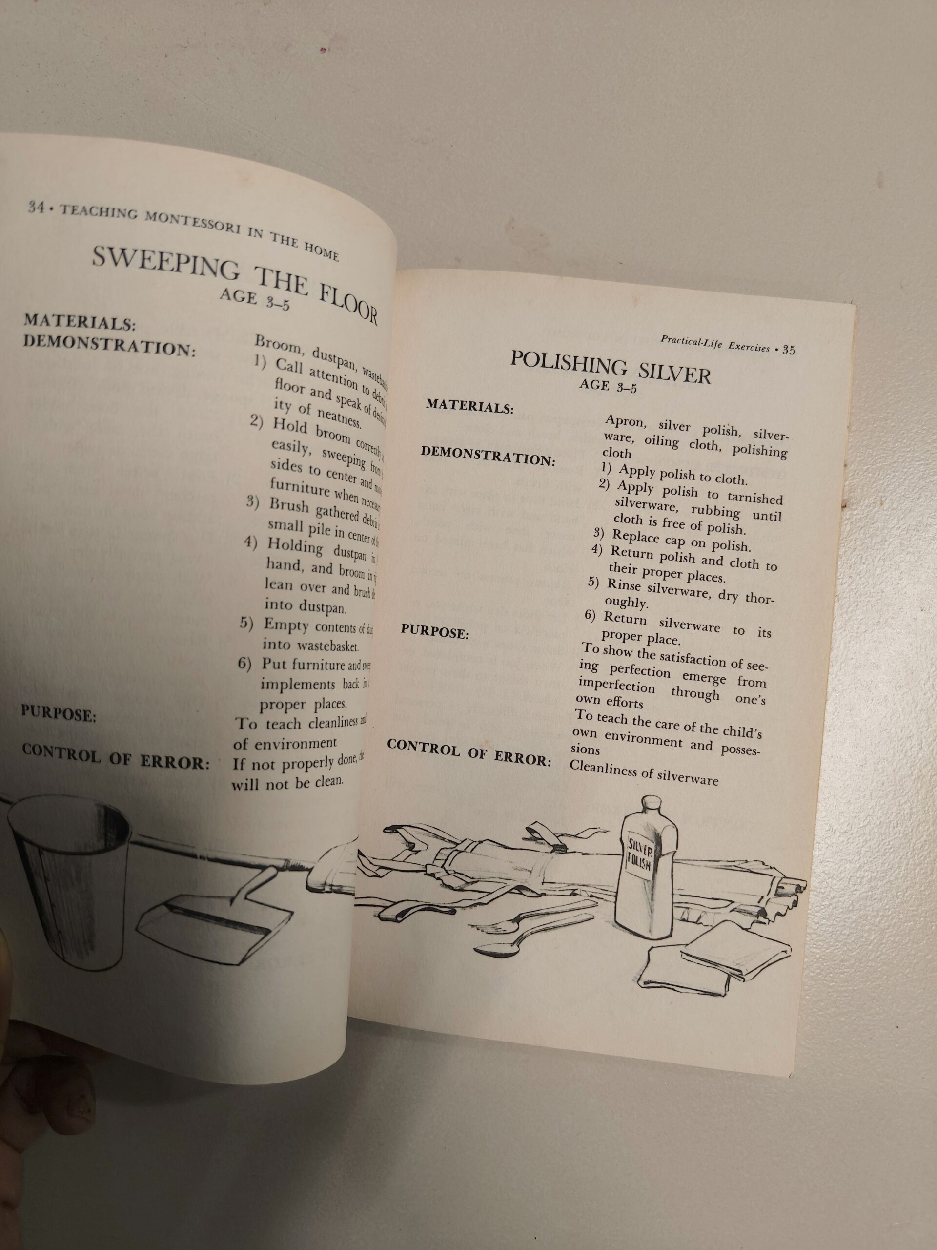 Secondhand copy of Teaching Montessori in the Home