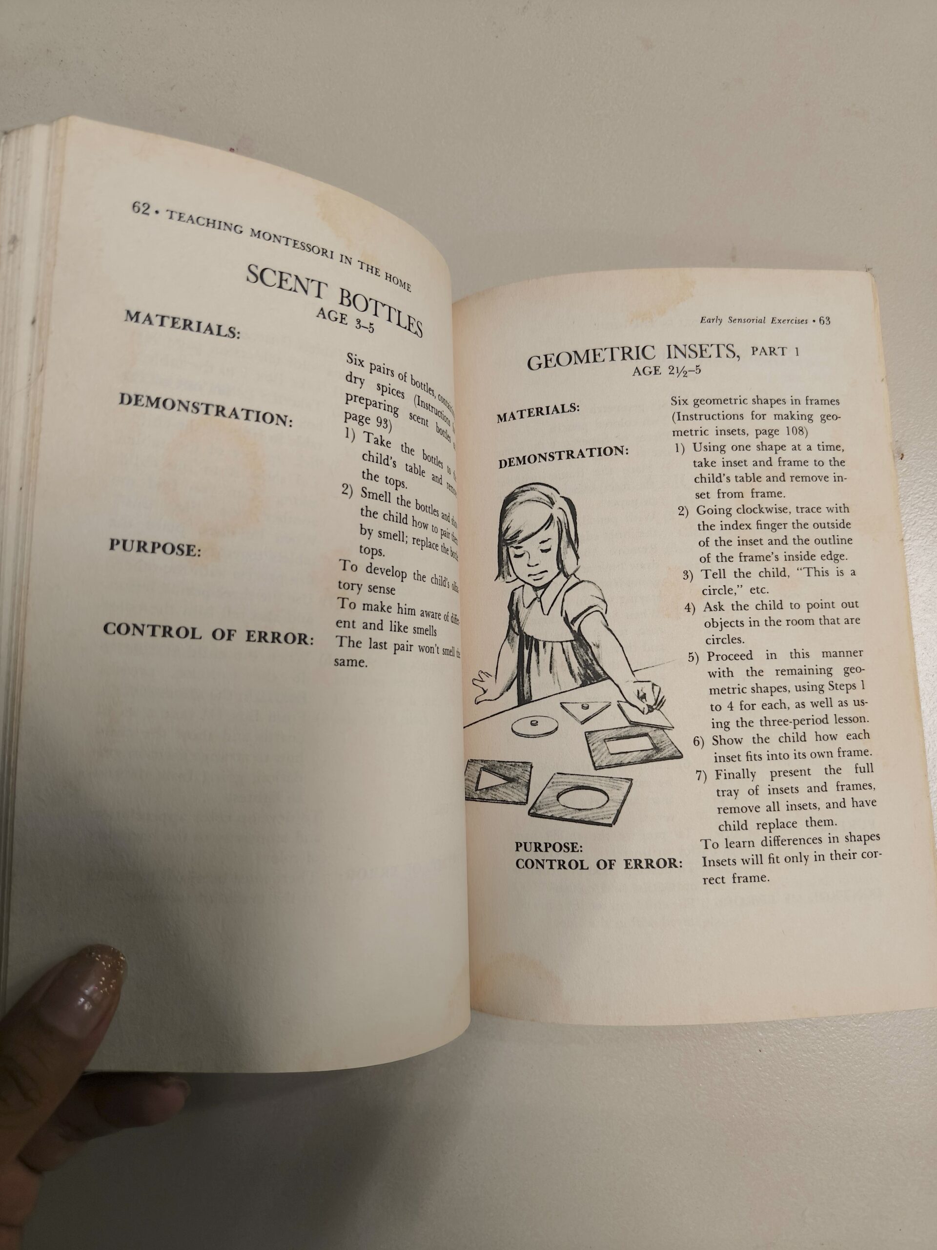 Preowned Teaching Montessori in the Home book India