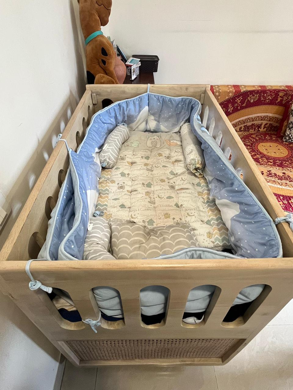 Secondhand baby crib in Gurgaon – eco-friendly nursery furniture