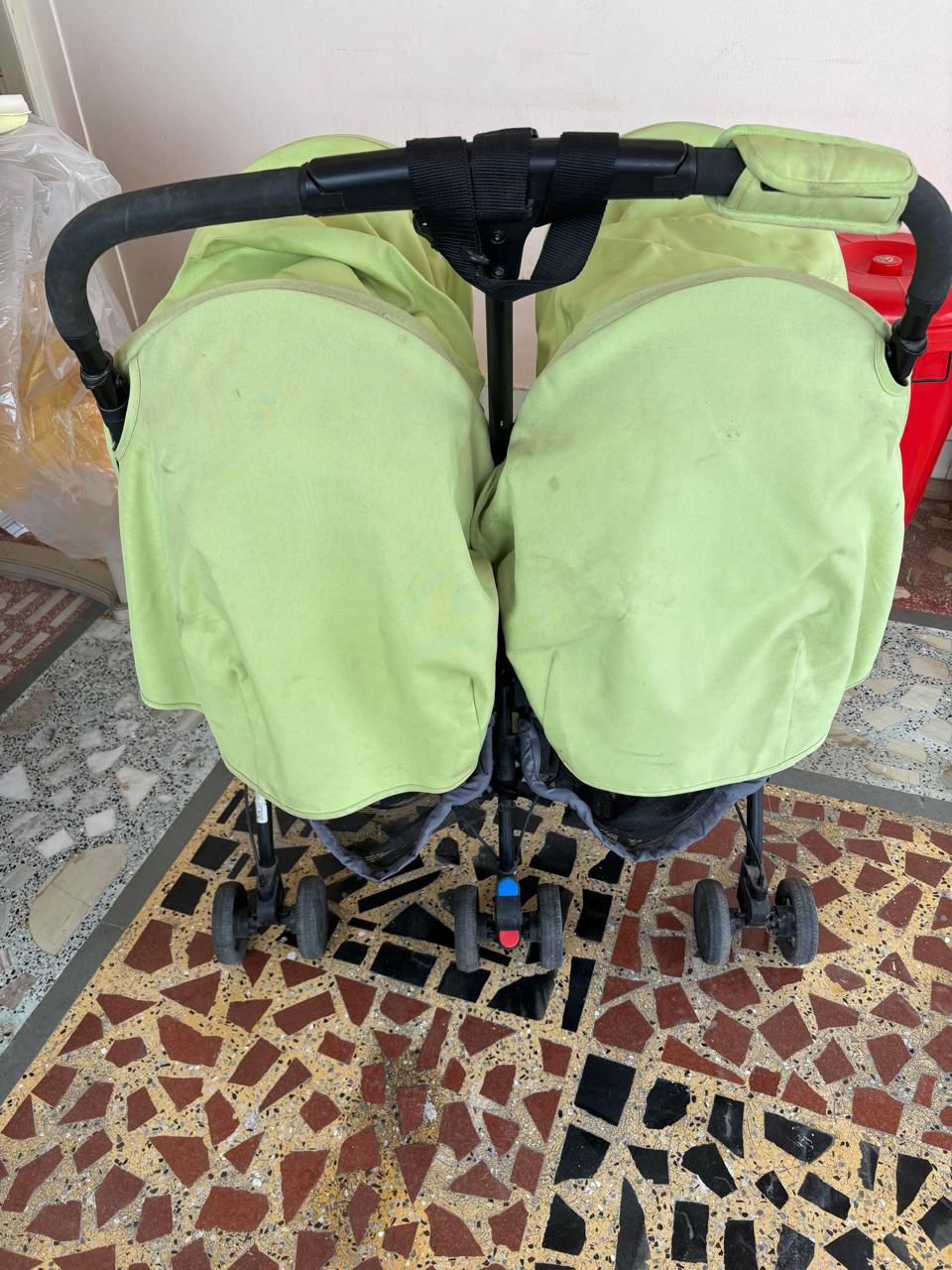 Preowned gently used Goodbaby twin stroller secondhand baby gear