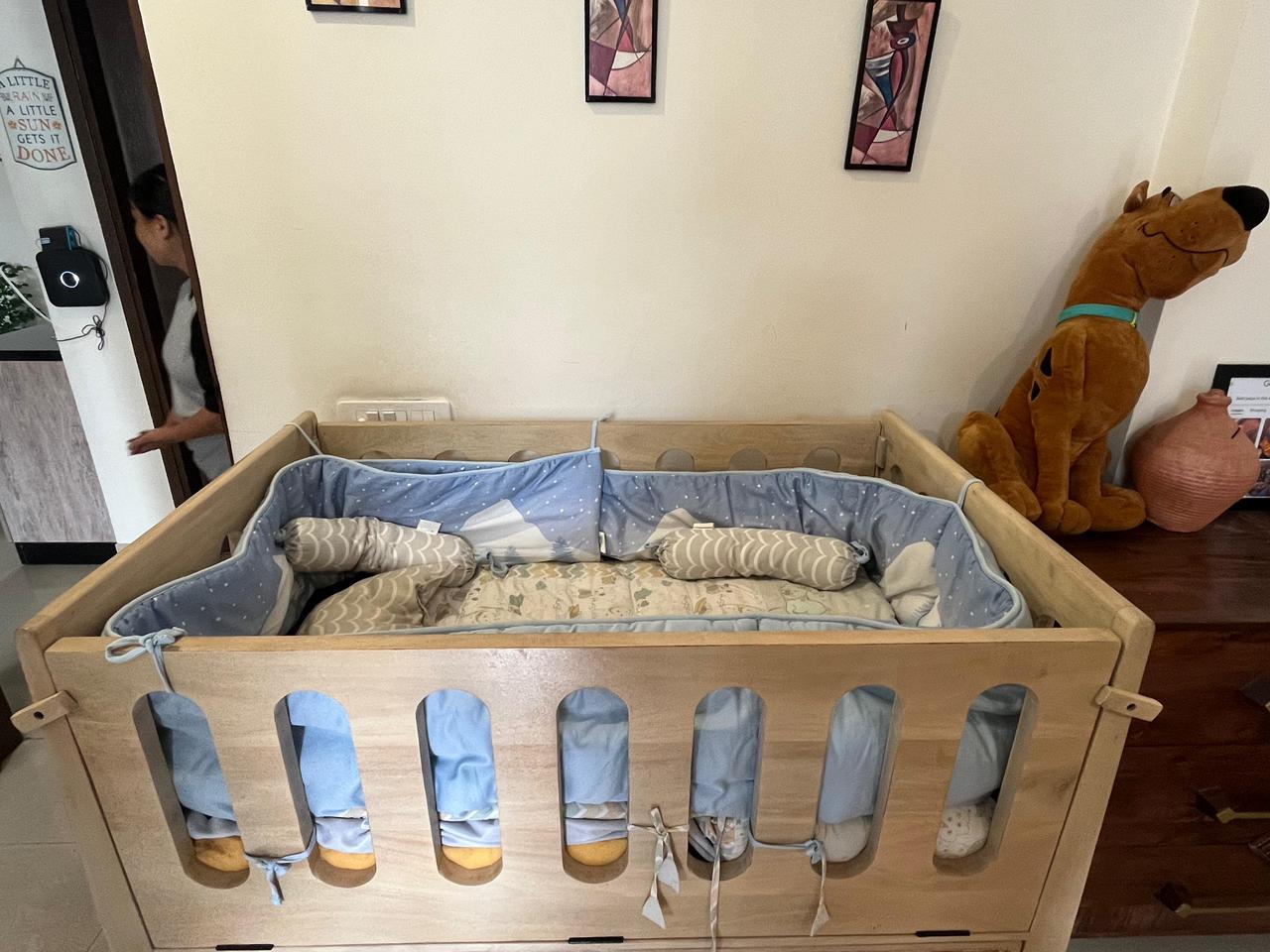 Sustainable baby crib – like new and preloved in Gurgaon
