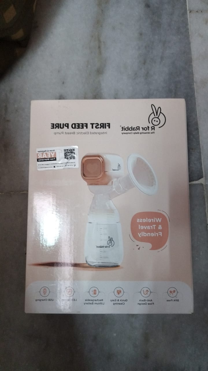 Used R for Rabbit electric breast pump Like New condition