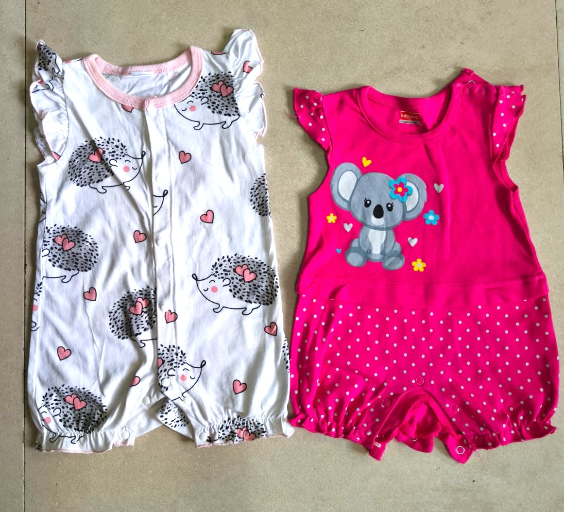 Thrifted Babyhug baby onesies eco-friendly clothing