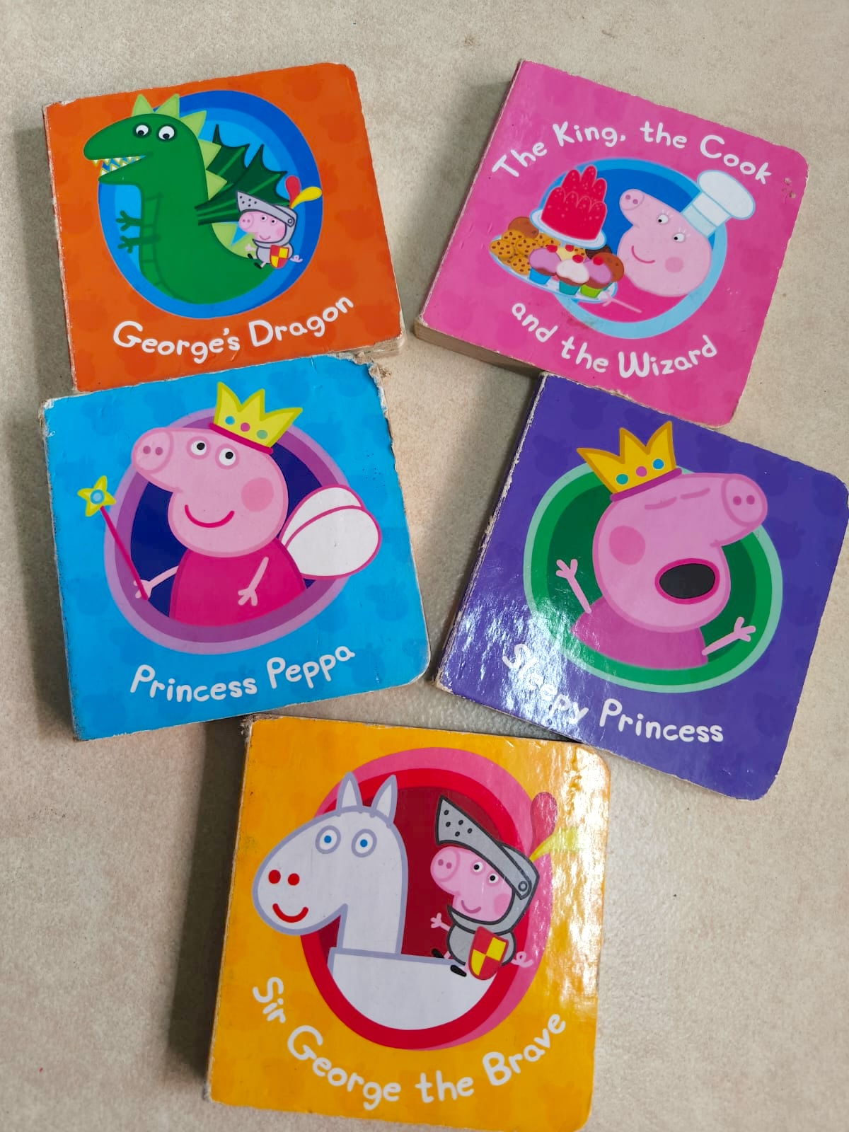 Peppa Pig board books set for kids