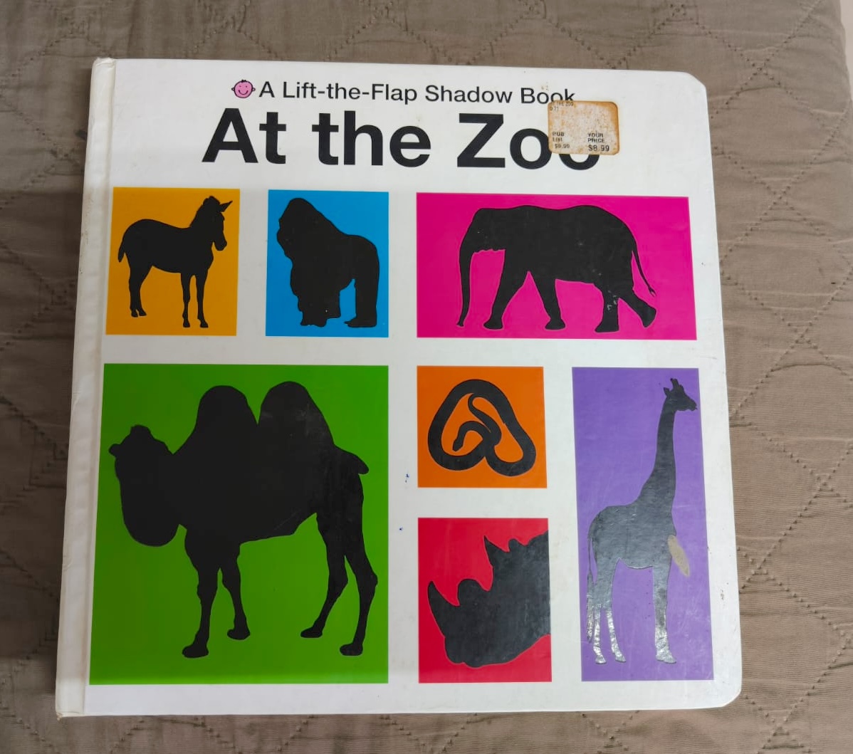 Used interactive flap book for kids