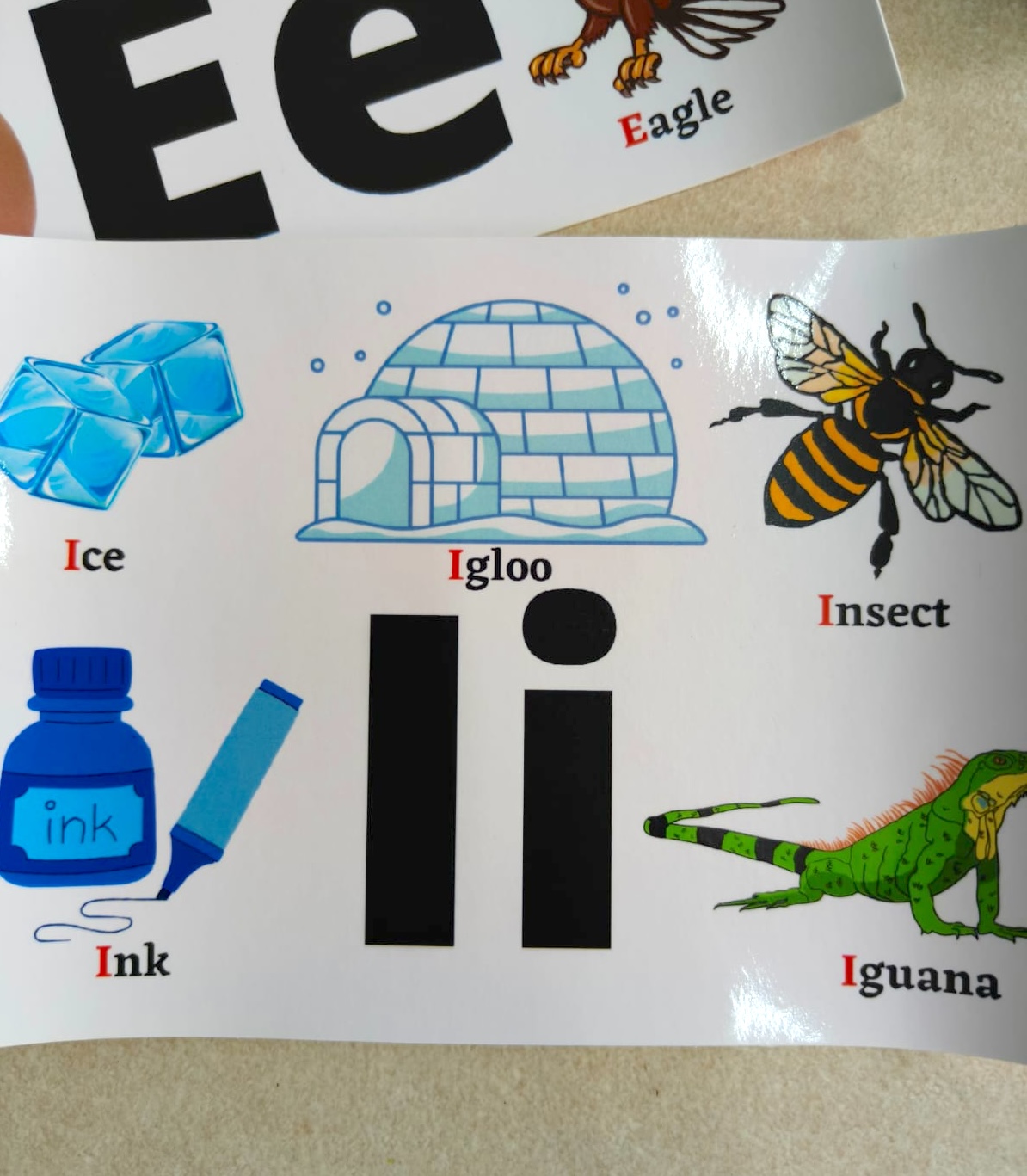 Educational flashcards for preschoolers