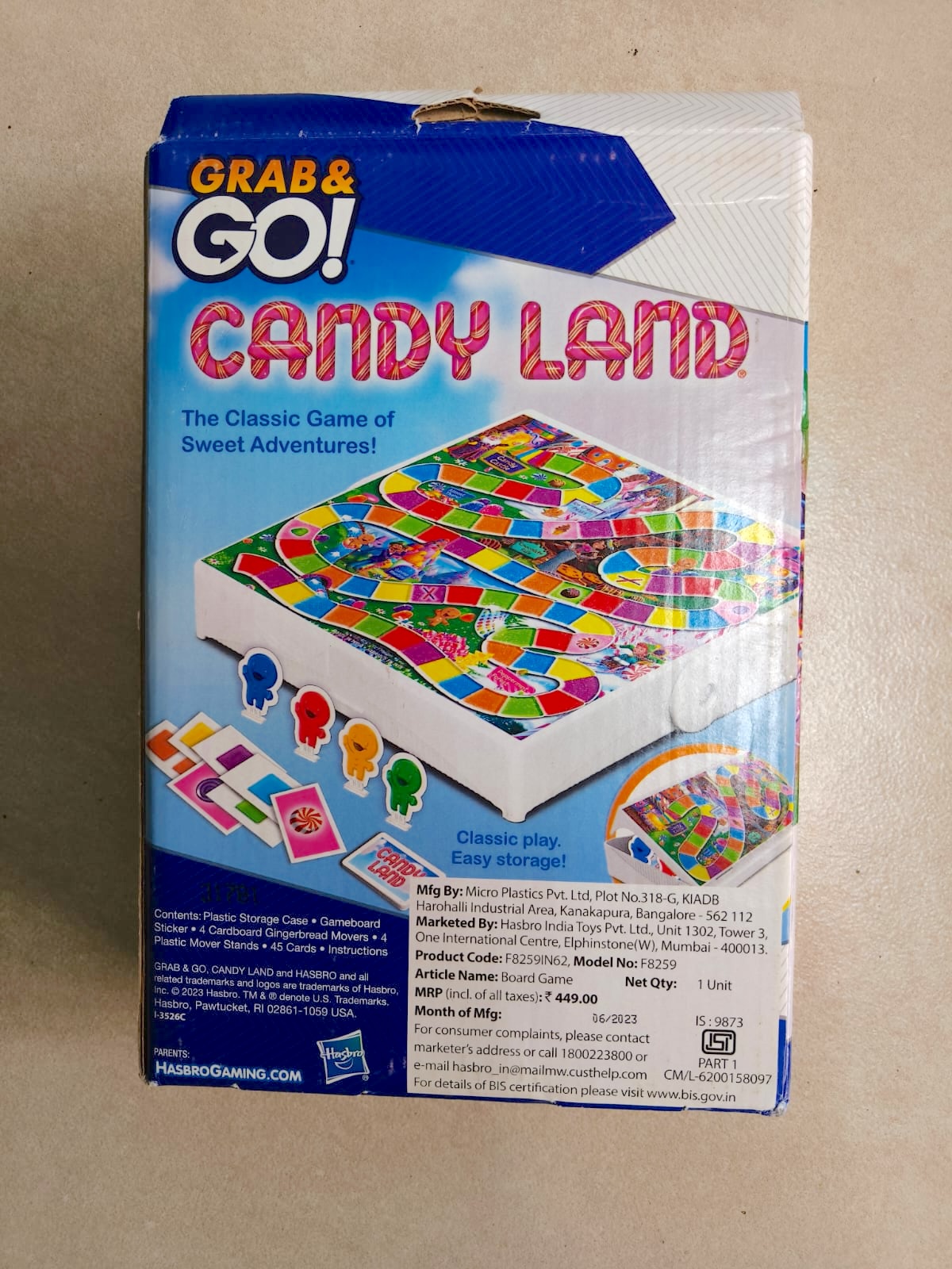 Hasbro kids board game preowned thrifted