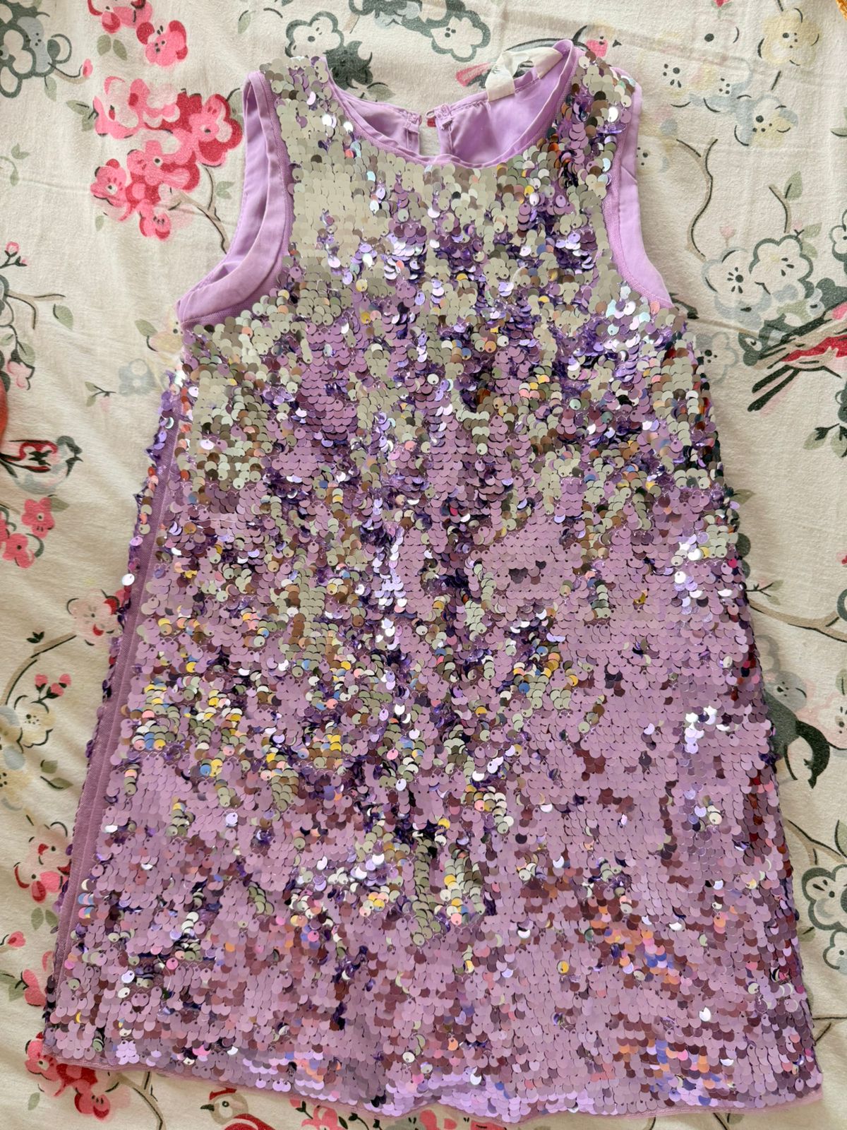 Stylish preowned very good condition H&M party wear dress 5-6 years