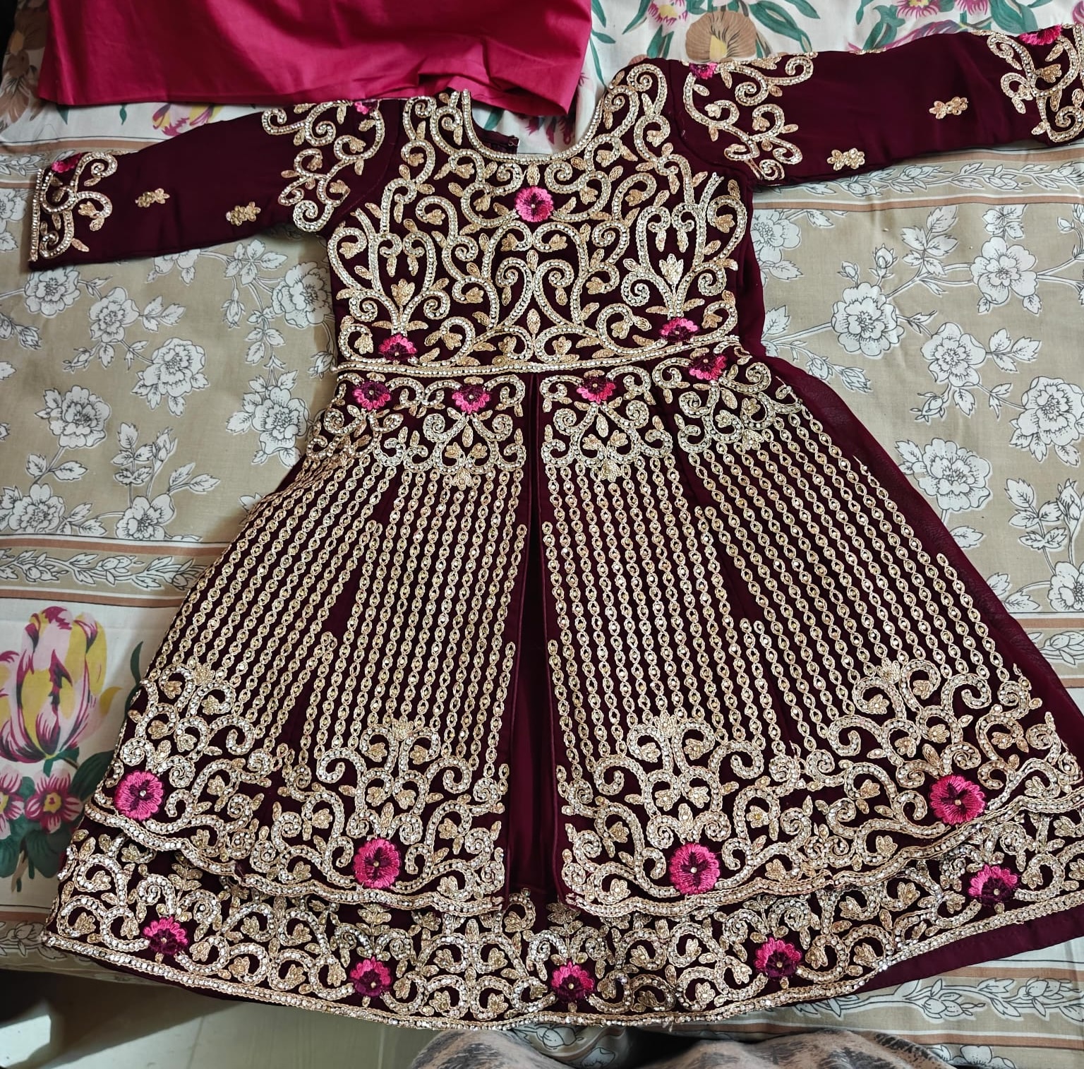 Preloved baby wedding outfit in good condition