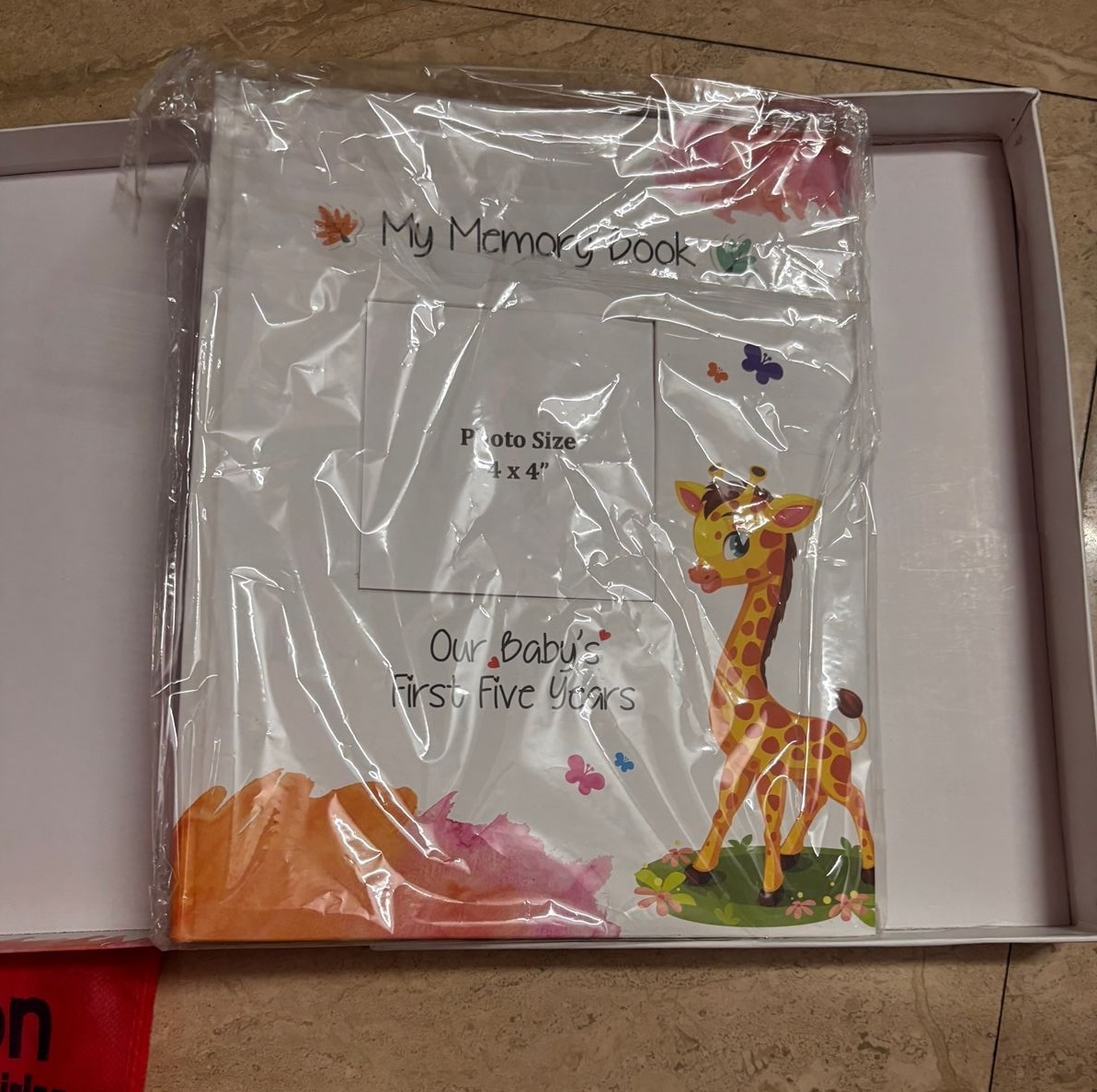 Memory book to record pregnancy journey and baby first year Memory book to record pregnancy journey and baby first year