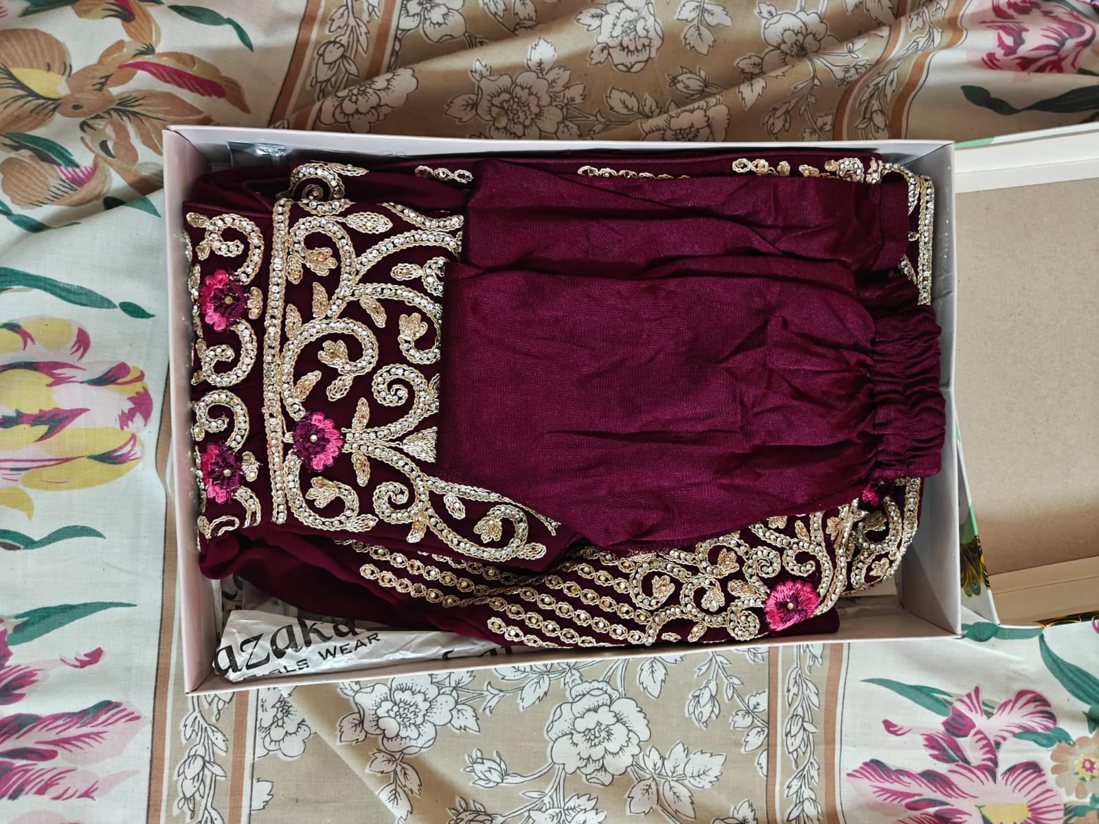 Traditional ethnic dress for baby 12-18 months preowned