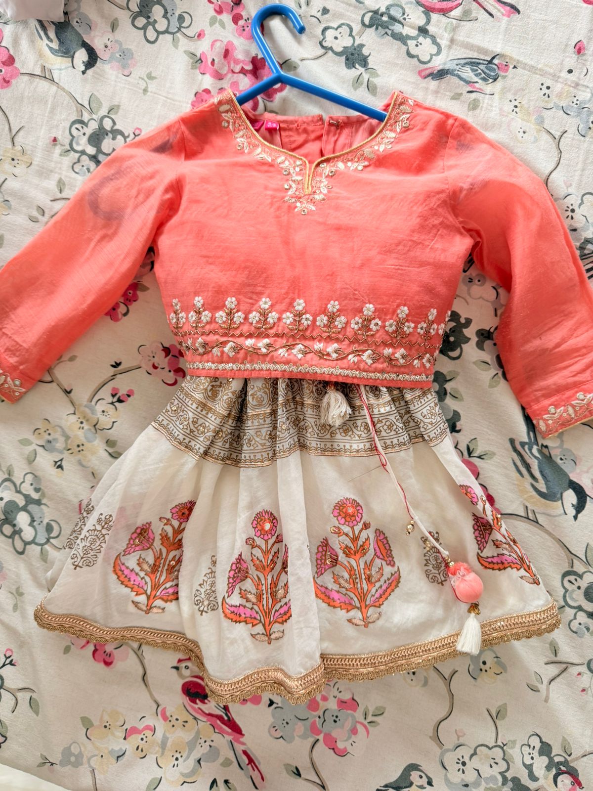 Affordable festive lehenga choli for girls for Diwali