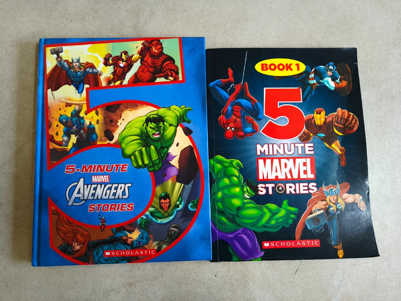 reloved Marvel superhero books for children