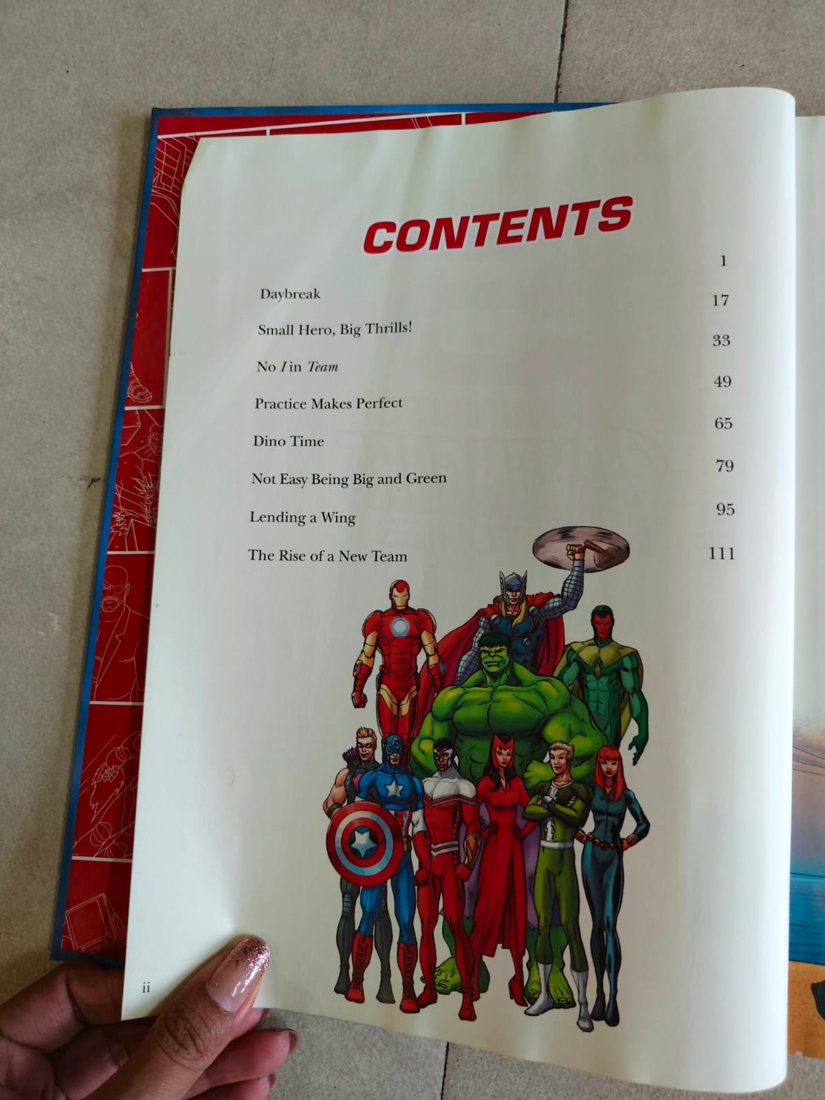 Affordable Marvel storybook set preloved