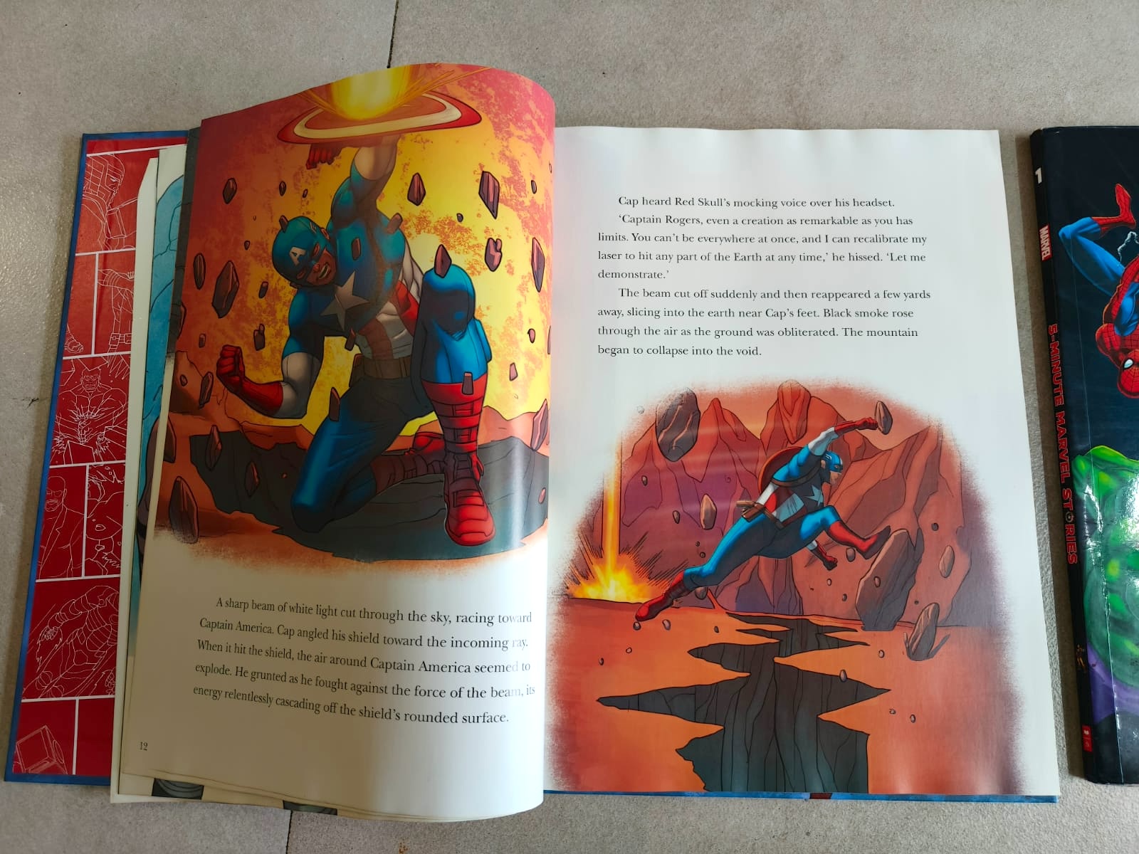 Secondhand Like new Marvel character Spider Man Iron Man Hulk storybooks for kids