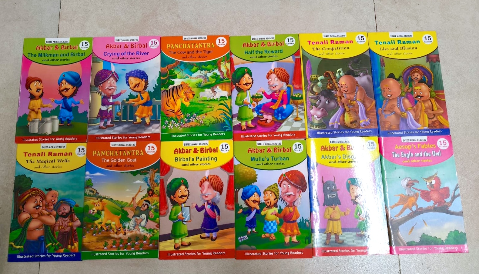 Children’s moral values storybooks set NEW