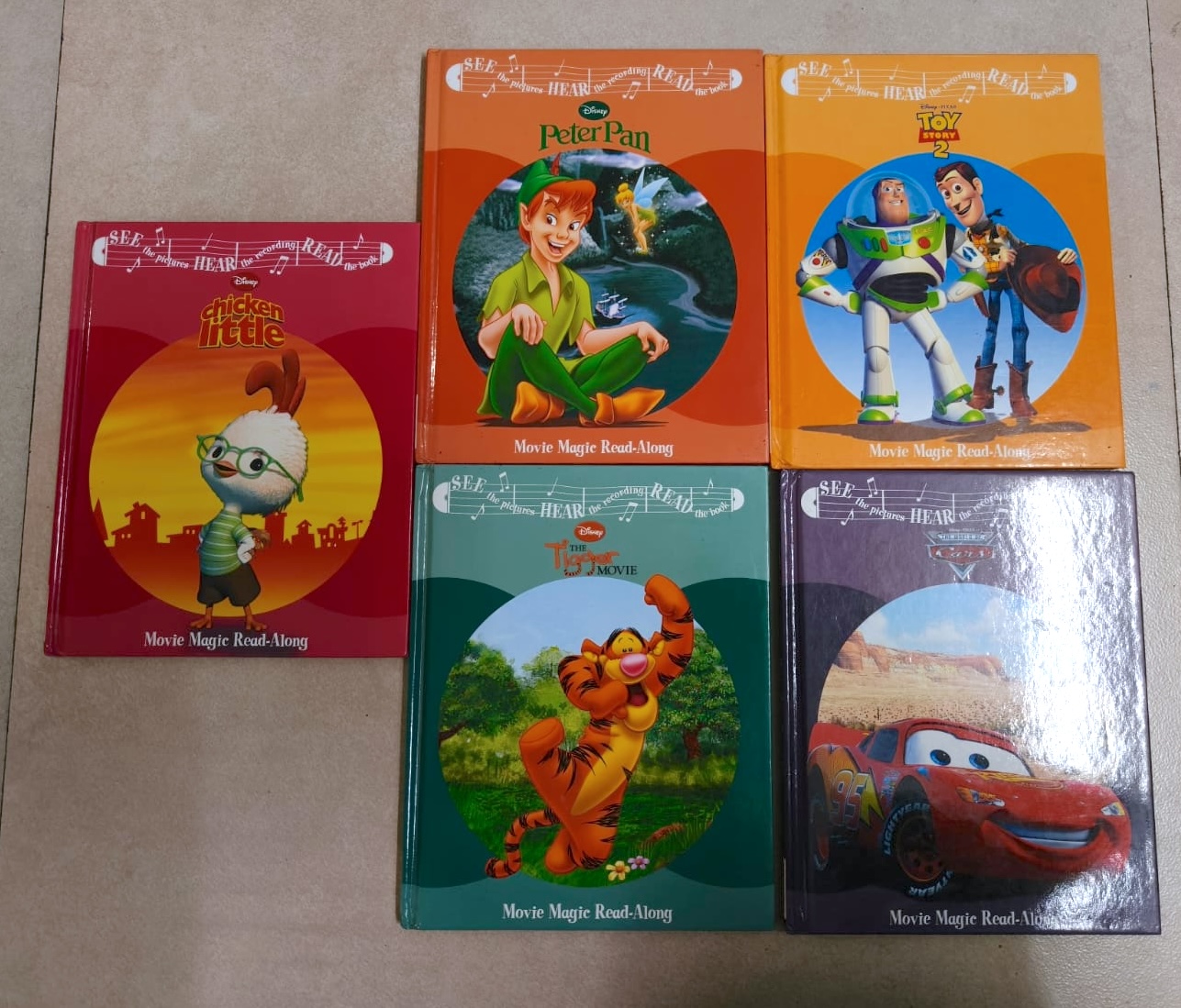 Affordable preloved Disney character storybooks