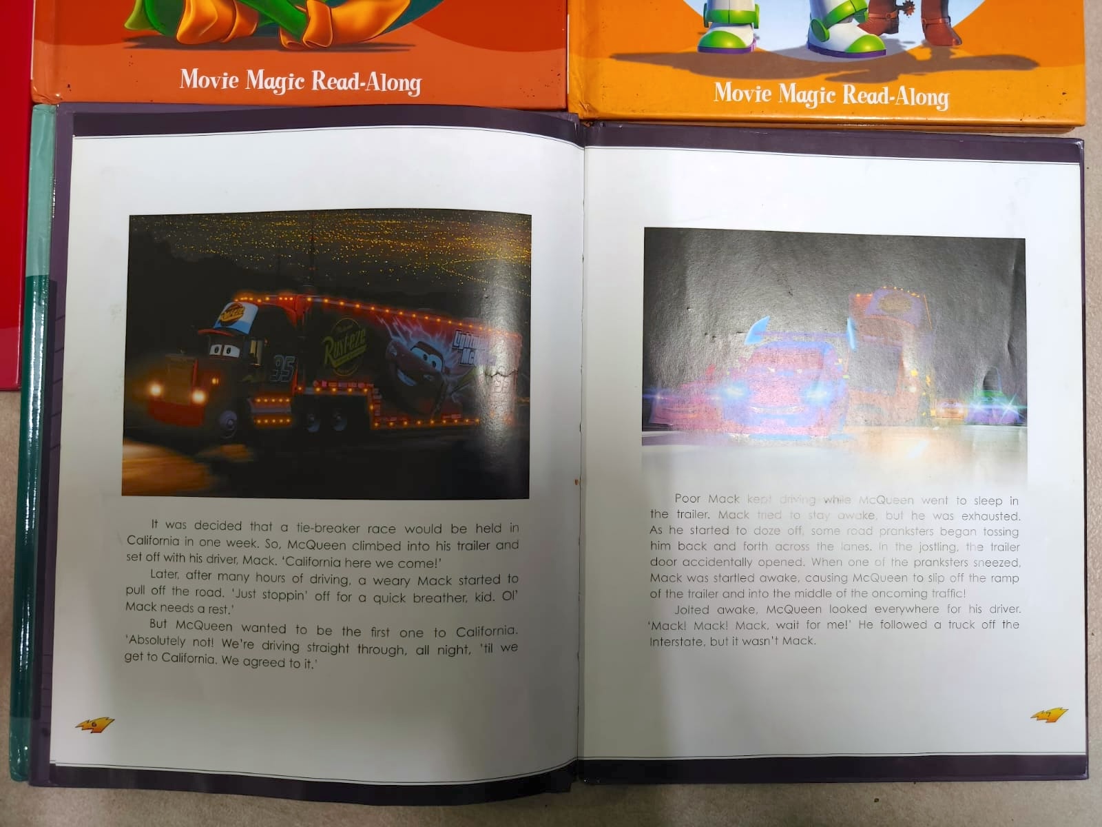 Second hand Disney books for kids India - Toy Story, Cars, Peter Pan, Tigger, Chicken Little