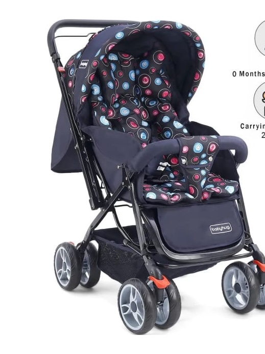 Lightweight Babyhug stroller for babies new