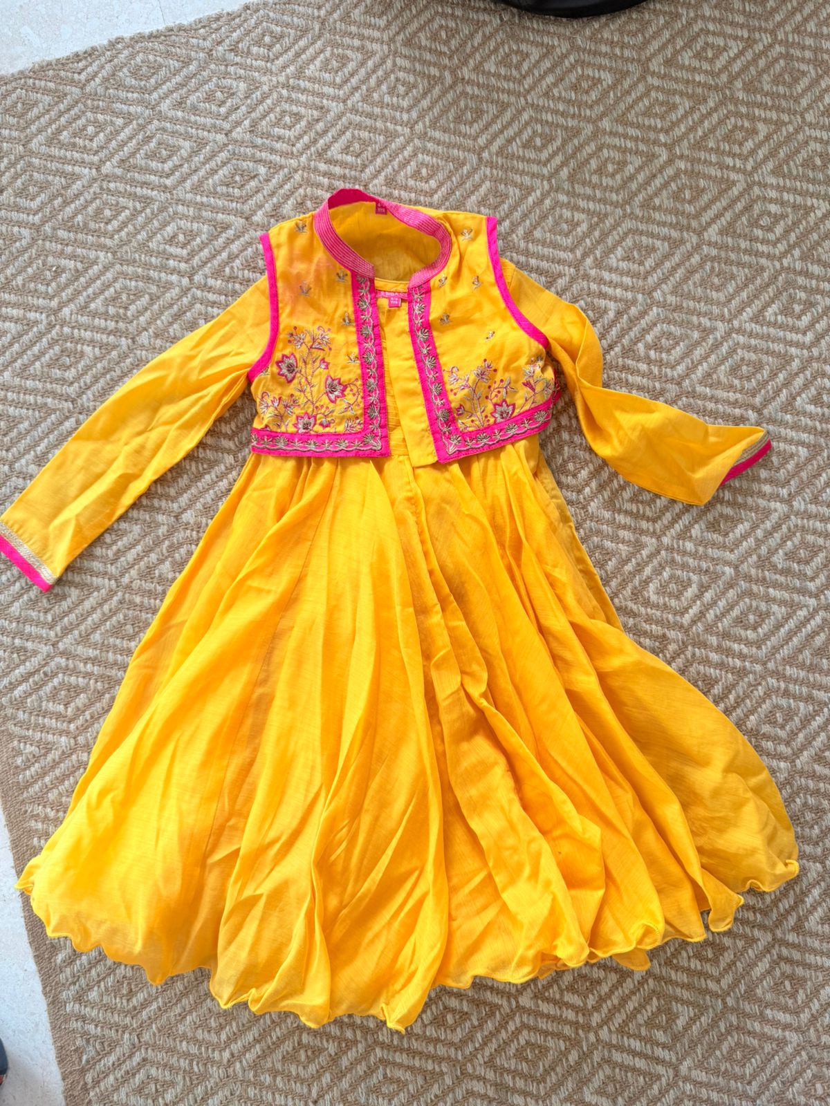 Elegant Biba gown for girls preloved India