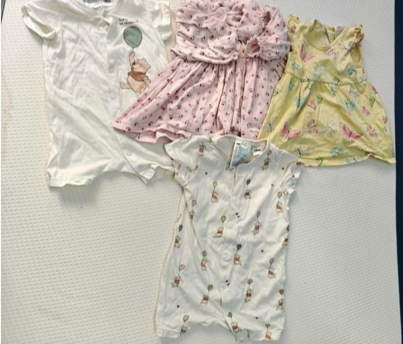 Affordable preloved baby girl outfits 3-6 months