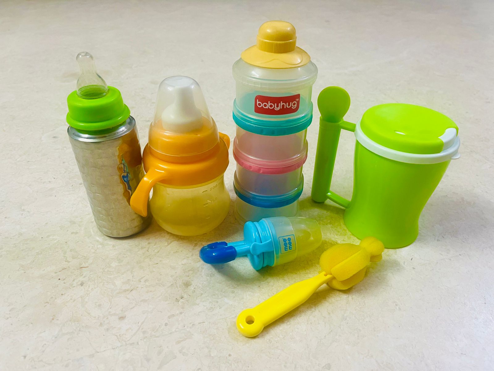 Used baby feeding set preloved India