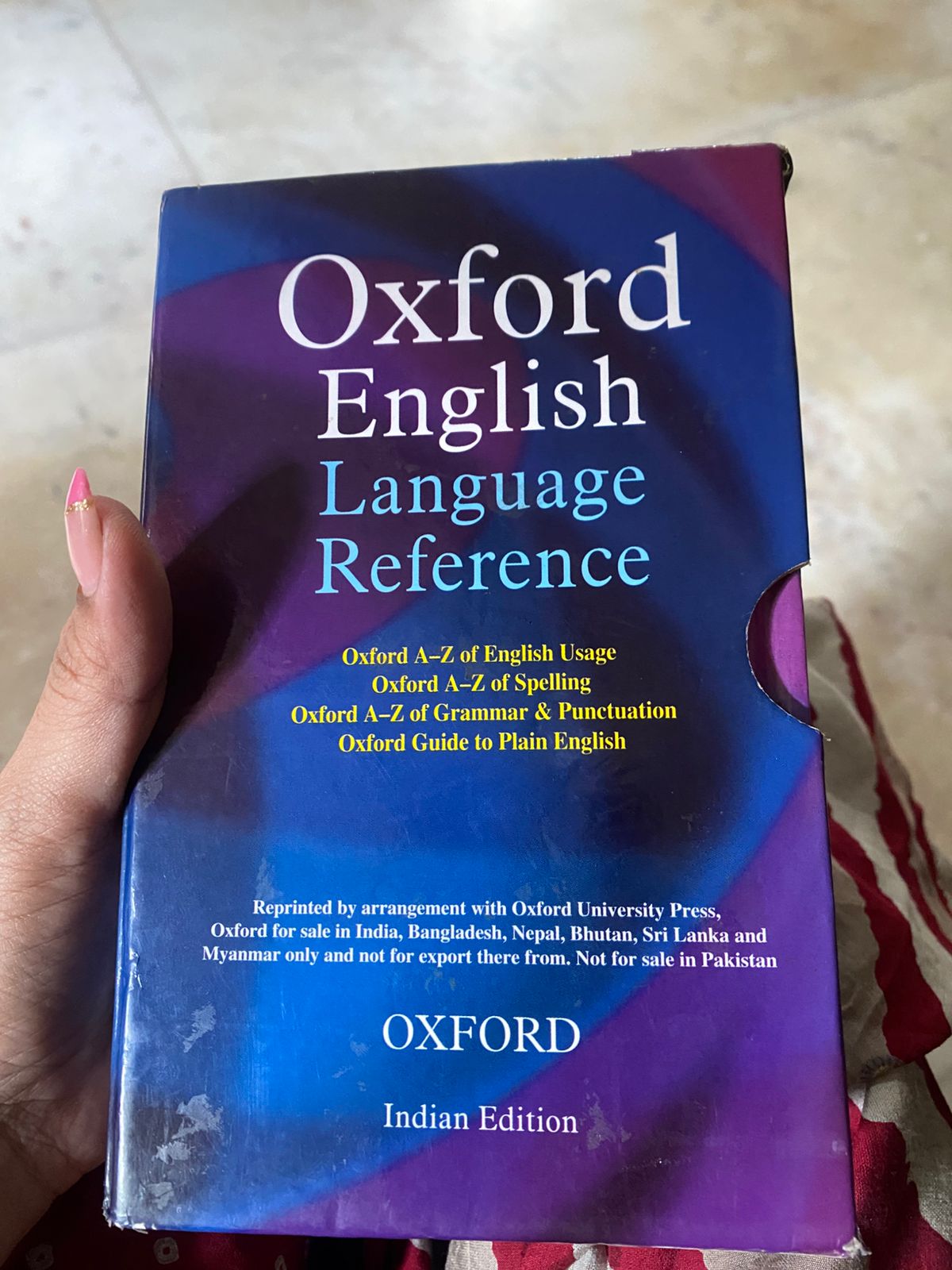Oxford grammar and vocabulary books new India