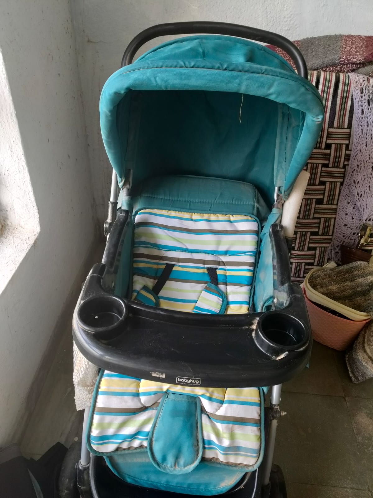 Used LuvLap stroller preloved India Mumbai