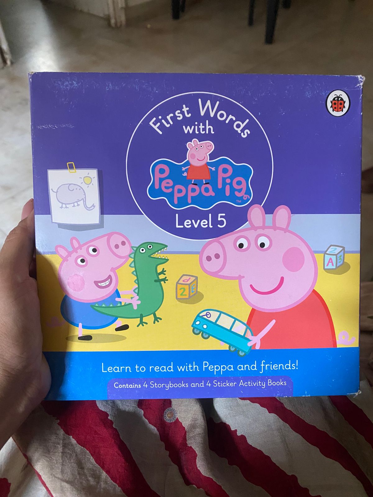 Preowned but unused Peppa Pig early learning books new India