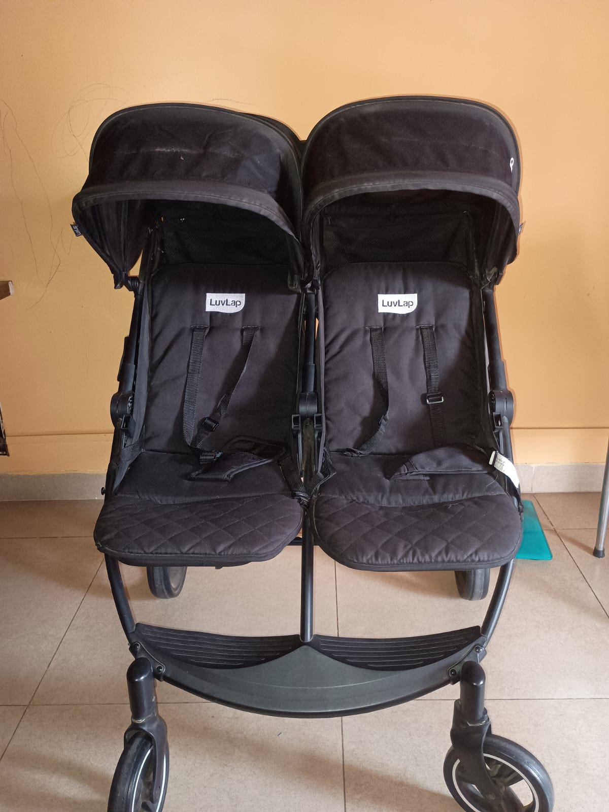 Affordable double pram LuvLap preloved Pune