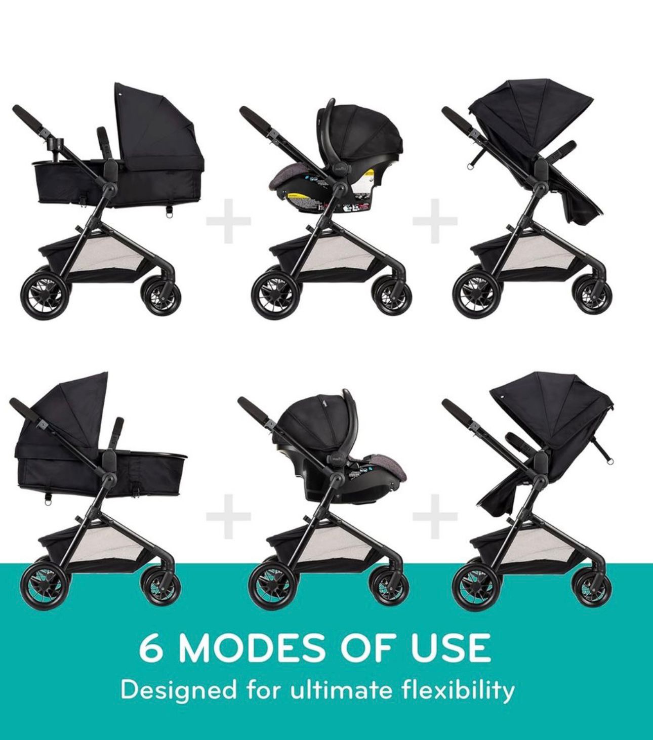 Affordable Evenflo travel system preloved India