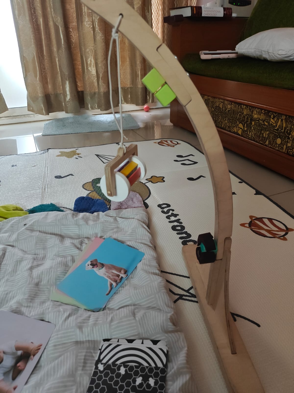 Soft sensory play mat Curious Cub preloved